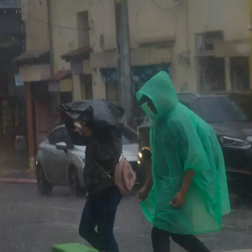 Lluvia en la Ciudad de Guatemala. ,Omar Solís/Emisoras Unidas