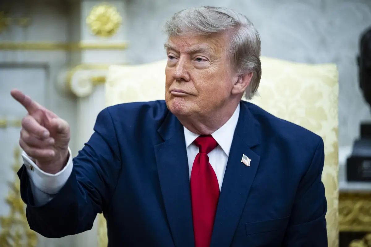 Donald Trump, presidente estadounidense, EFE