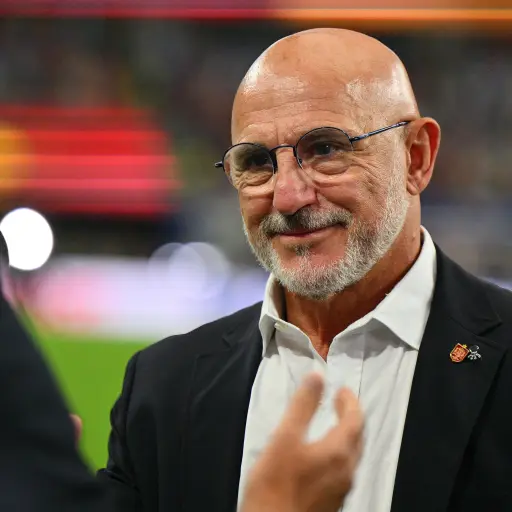 Luis de la Fuente, técnico de la selección de España 