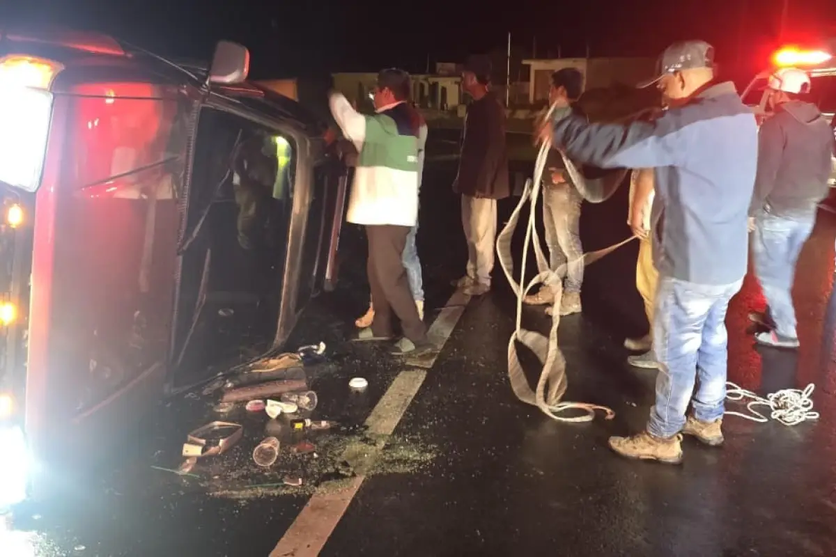 accidente en ruta Interamericana