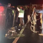 accidente en ruta Interamericana