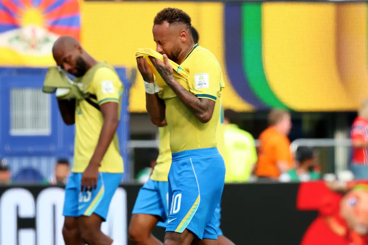 Neymar tras la eliminación de Brasil del Mundial 2026, EFE