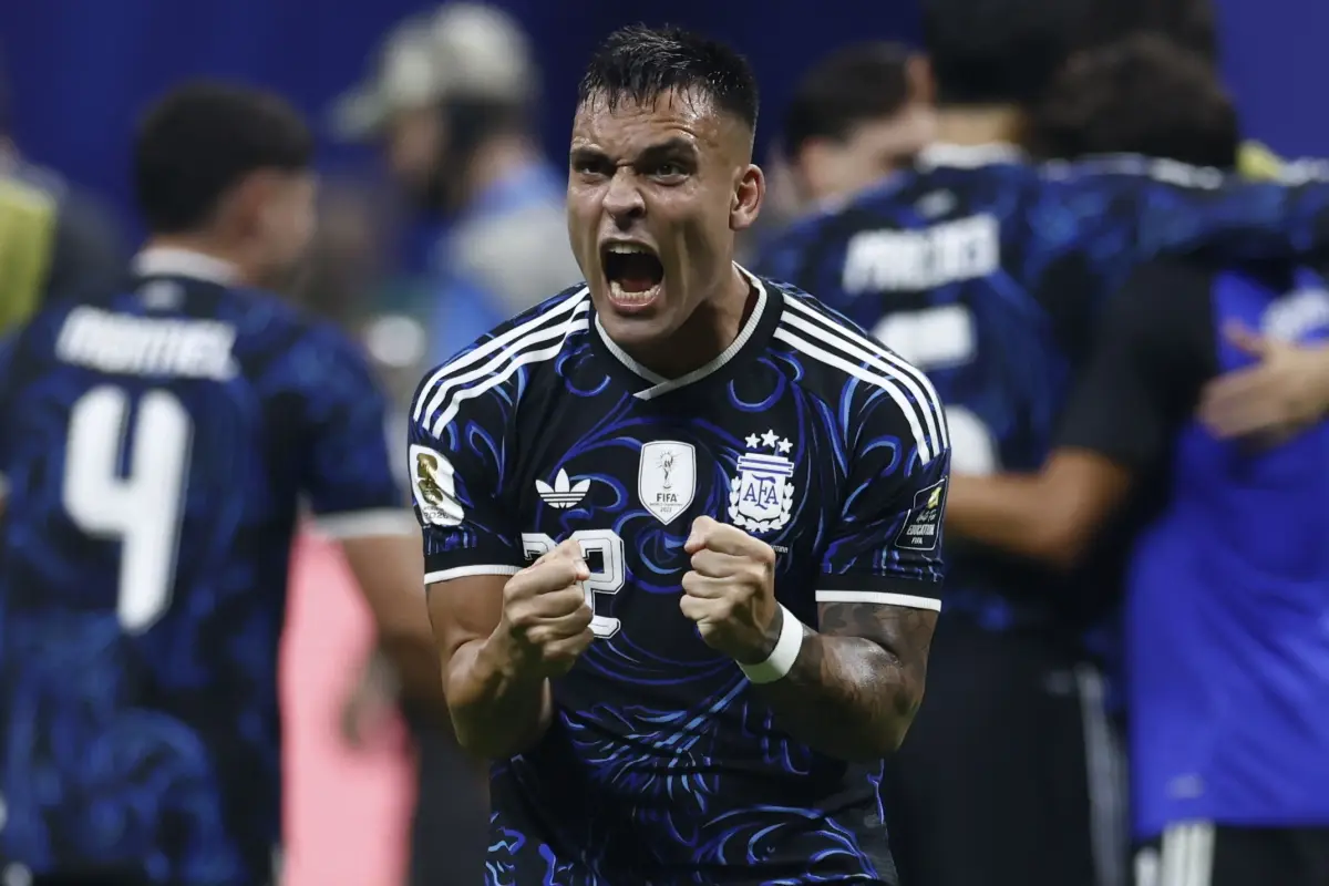 Lautaro Martínez, seleccionado de Argentina