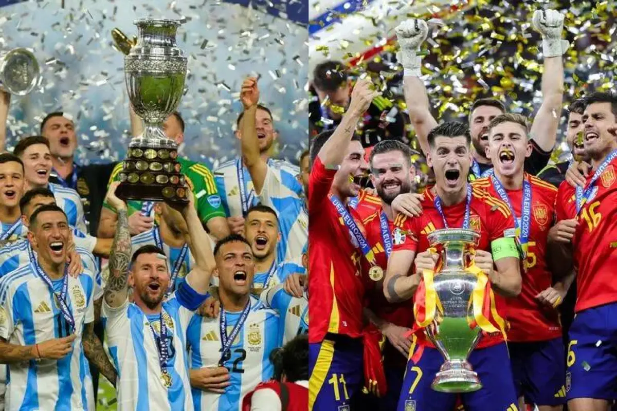 Argentina vs. España., Redes sociales. 