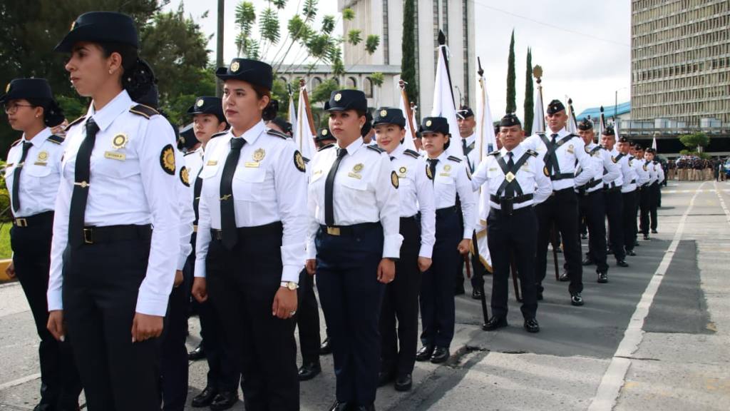 PNC celebra su 29 aniversario con desfile en el centro cívico | PNC de Guatemala