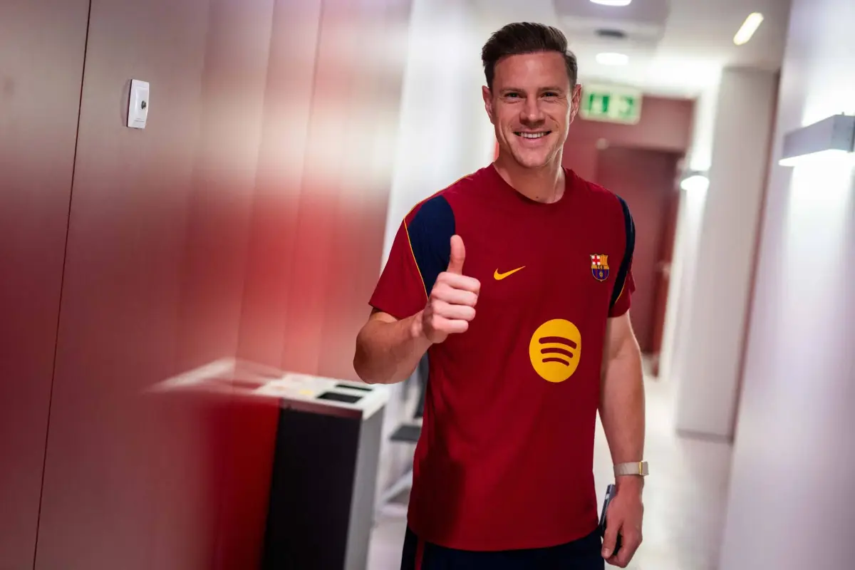 Marc-André Ter Stegen hace pretemporada con el Barcelona - FC Barcelona