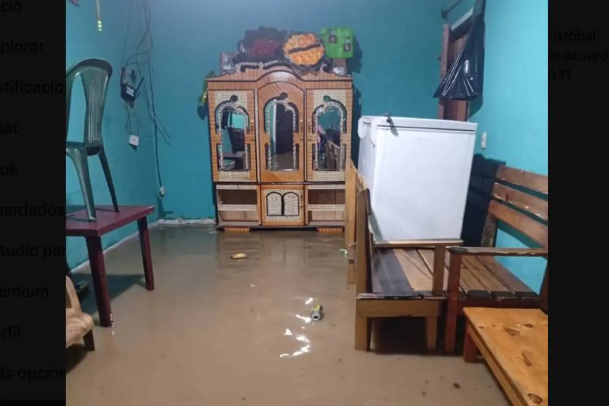 Inundaciones en San Cristóbal Verapaz, Alta Verapaz., Conred