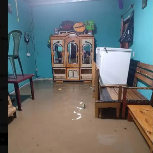 Inundaciones en San Cristóbal Verapaz, Alta Verapaz. ,Conred