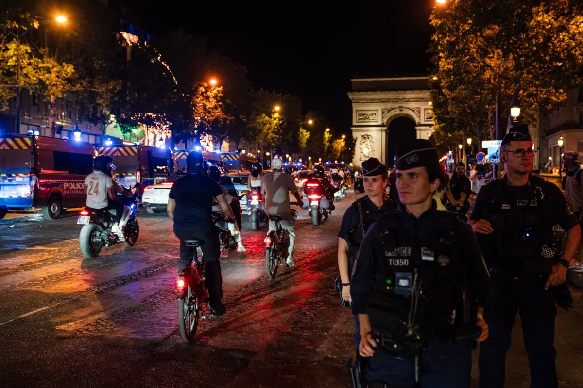 Una joven muere durante festejos del Francia semifinalista 