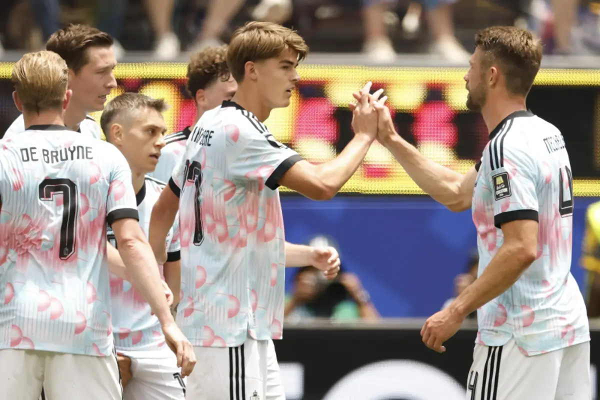 Charles De Ketelaere anotó el gol del empate contra España en el Mundial 2026 , EFE