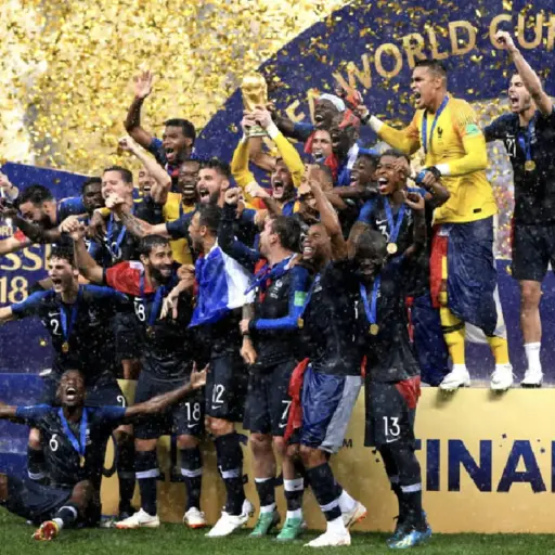 Francia campeón 2018 ,Redes sociales. 