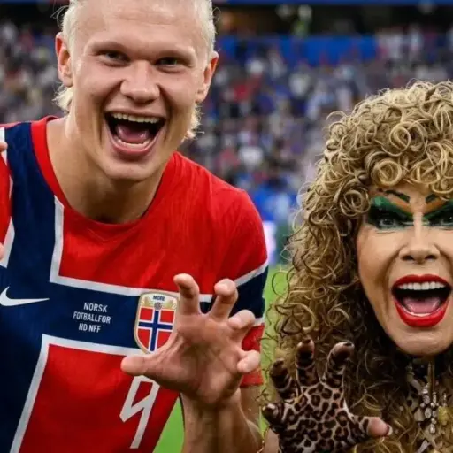 Tigresa del Oriente Erling Haaland ,Redes sociales