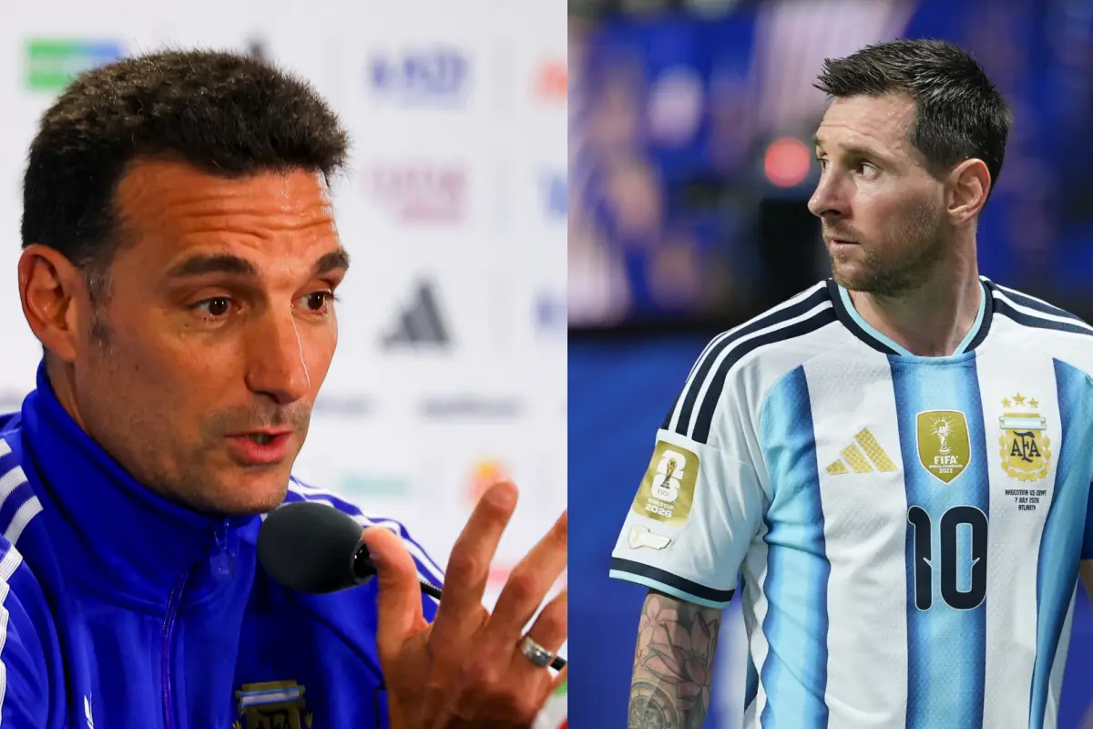 Lionel Scaloni habla del futuro de Lionel Messi