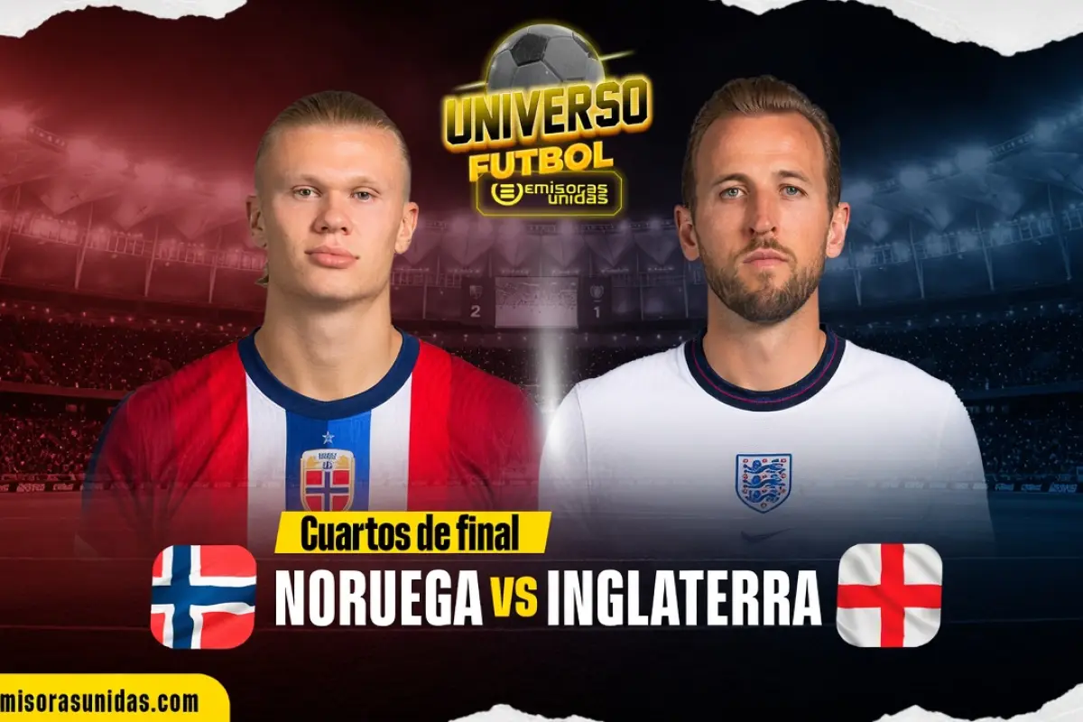 Noruega vs. Inglaterra - Mundial 2026 - Emisoras Unidas