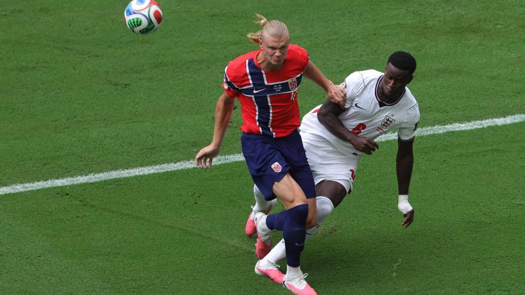 Partido entre Noruega vs. Inglaterra por el Mundial 2026 | EFE