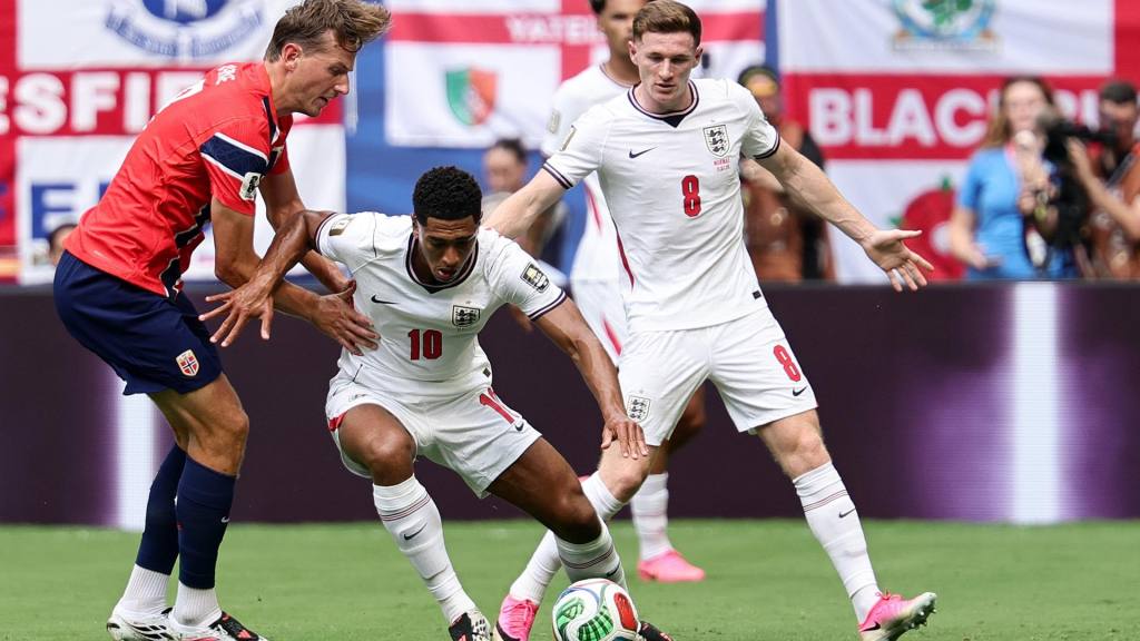 Partido entre Noruega vs. Inglaterra por el Mundial 2026 | EFE