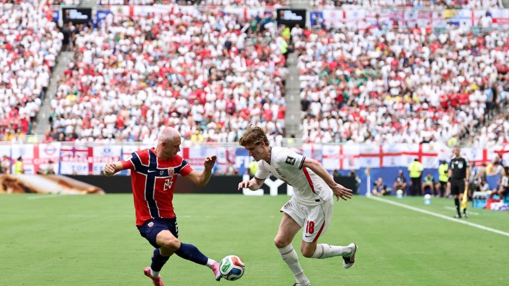 Partido entre Noruega vs. Inglaterra por el Mundial 2026 | EFE