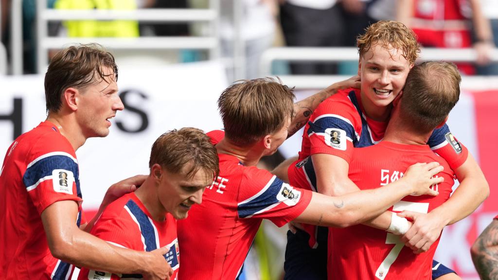 Partido entre Noruega vs. Inglaterra por el Mundial 2026 | EFE