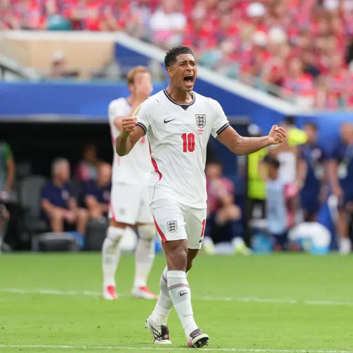 Celebración de Jude Bellingham ante Noruega en el Mundial 2026 - EFE