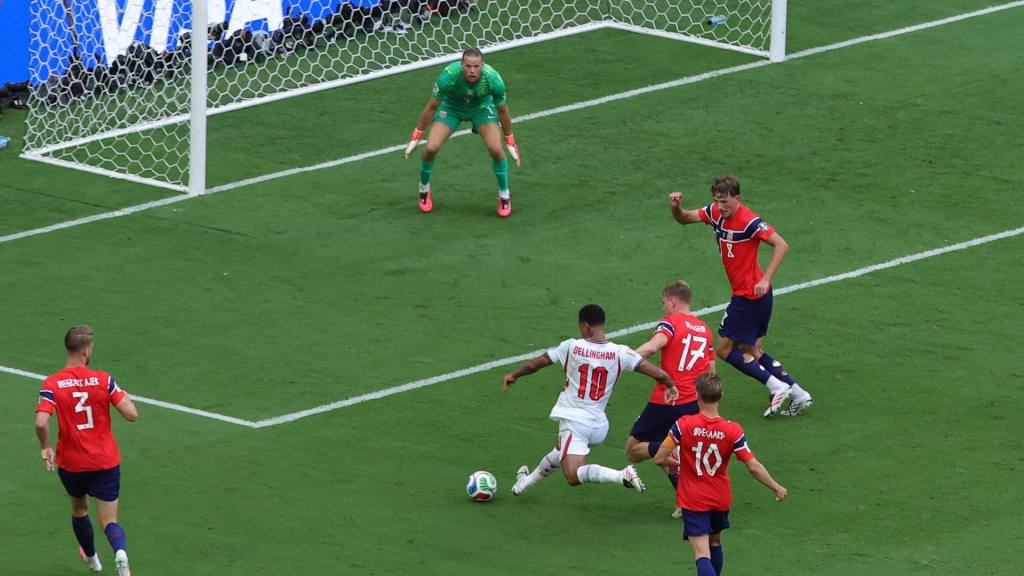 Partido entre Noruega vs. Inglaterra por el Mundial 2026 | EFE