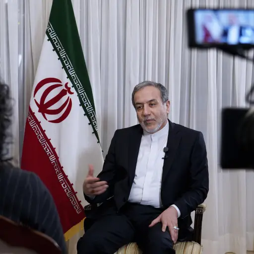 Fotografía de archivo en la que se captó al ministro iraní de Exteriores, Abás Araqchí, durante una entrevista con EFE, en Lisboa (Portugal) , EFE/Jorge Jerónimo