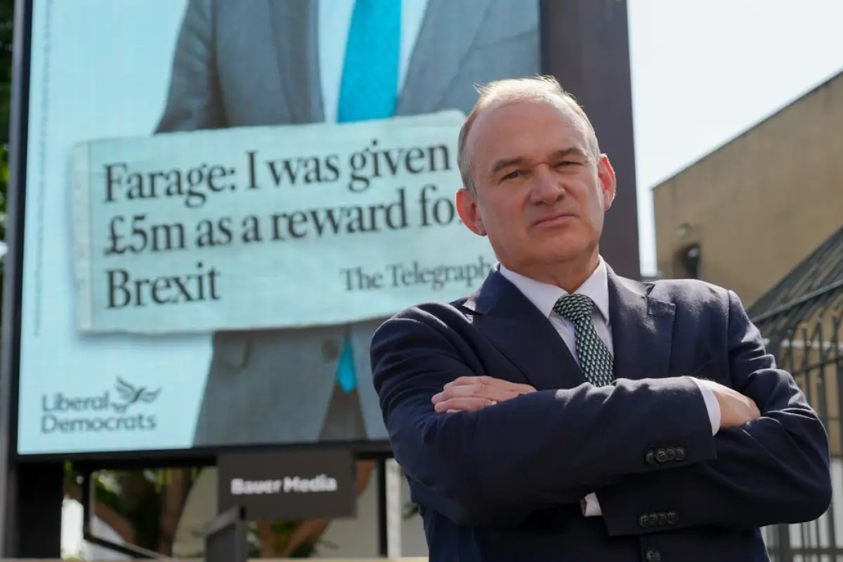 Sir Ed Davey pidió que Inglaterra abandone la FIFA - Sir Ed Davey