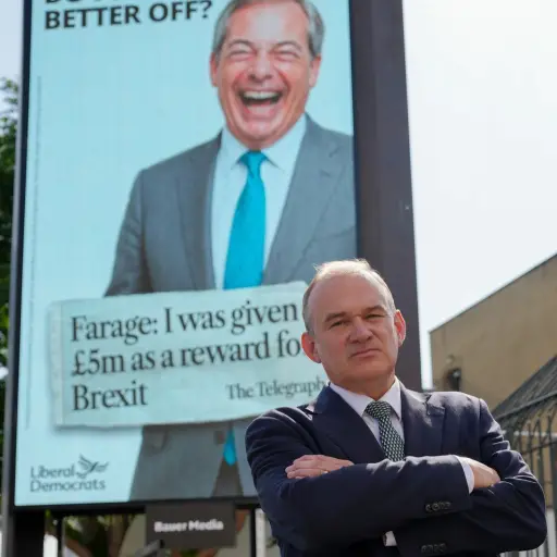 Sir Ed Davey pidió que Inglaterra abandone la FIFA - Sir Ed Davey