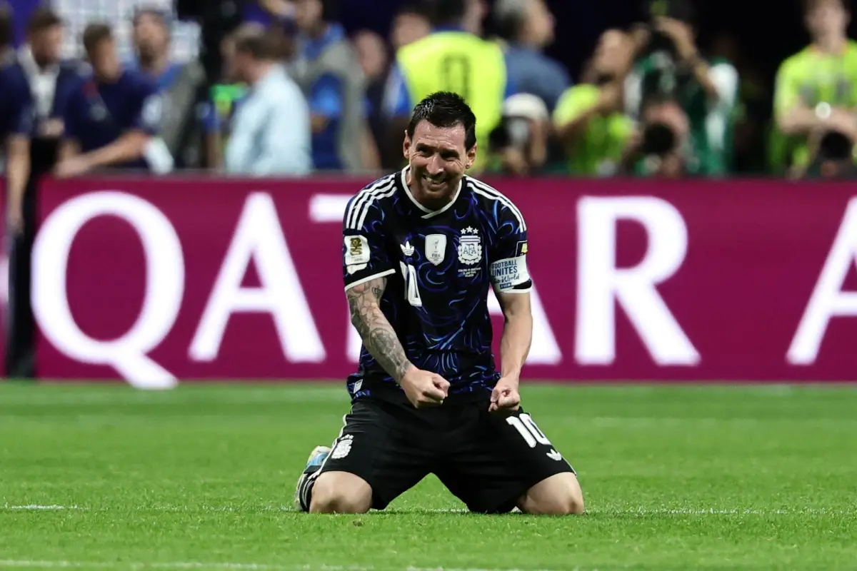 "El Último Tango" es una colección especial y campaña global de Adidas lanzada para el Mundial de Fútbol de 2026, diseñada específicamente como un homenaje a la histórica carrera de Lionel Messi., EFE