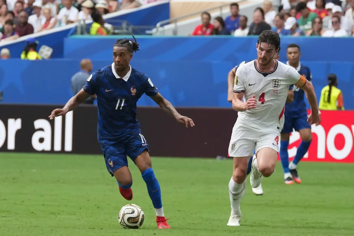 Michael Olise hizo historia al registrar 7 asistencias en la Copa del Mundo 2026 con la selección de Francia, EFE