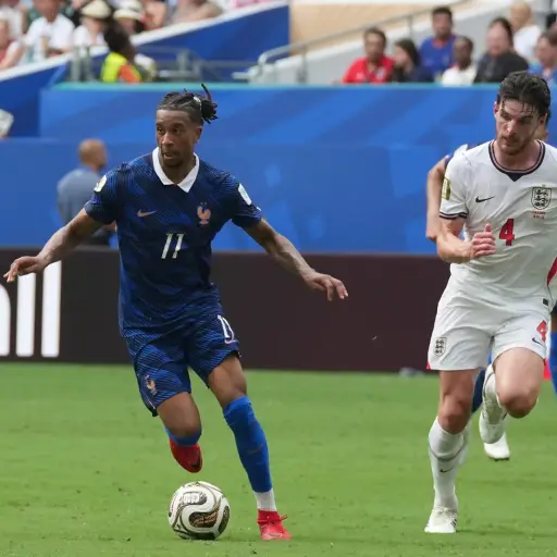 Michael Olise hizo historia al registrar 7 asistencias en la Copa del Mundo 2026 con la selección de Francia ,EFE