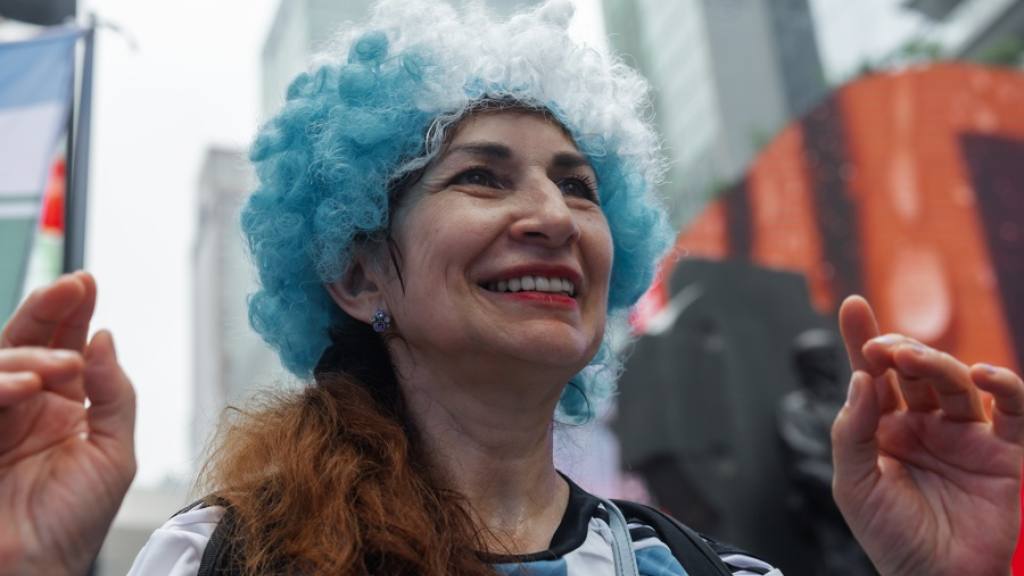 La pasión de argentinos y españoles toma Nueva York antes de la final | EFE.