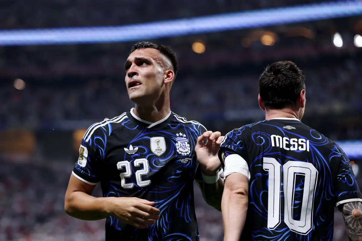 Lautaro Martínez garantizó que el Inter de Milán mantenga el récord mundial absoluto de 12 finales consecutivas de la Copa del Mundo con presencia de al menos uno de sus futbolistas, AFA