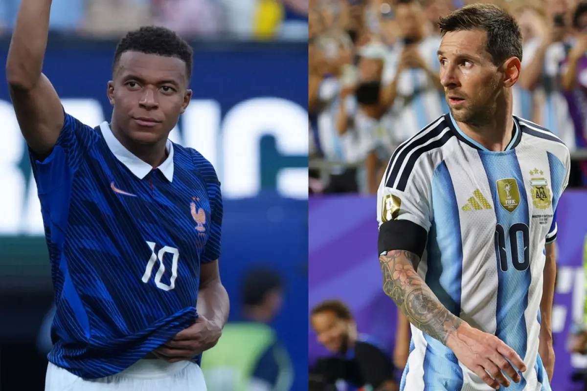 Mbappé y Messi se disputan la Bota de Oro., Redes sociales.