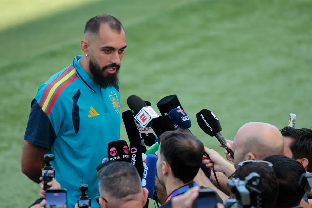 Borja Iglesias uno de los delanteros de la selección de España, EFE