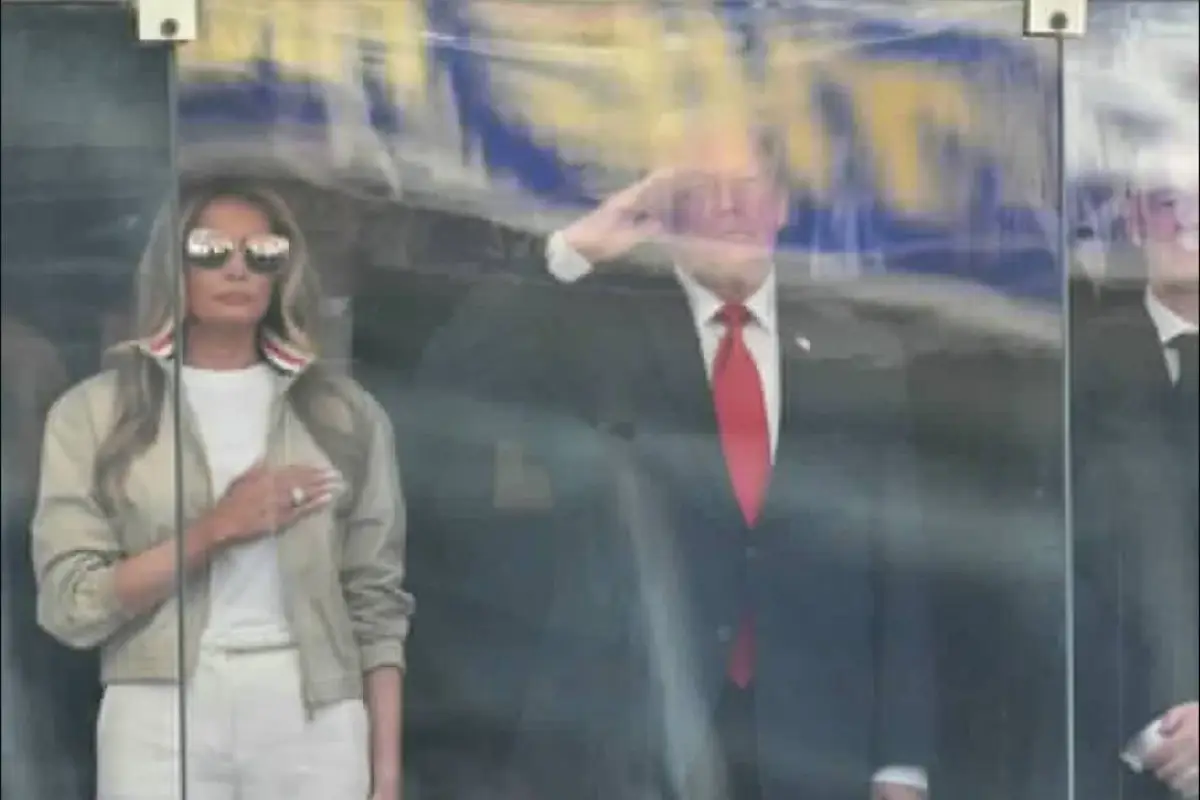 Trump está presente en la final del Mundial 2026, Redes