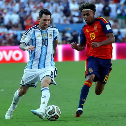 Lionel Messi ante Lamine Yamal en la final del Mundial 2026