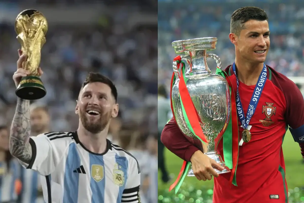 Lionel Messi y Cristiano Ronaldo
