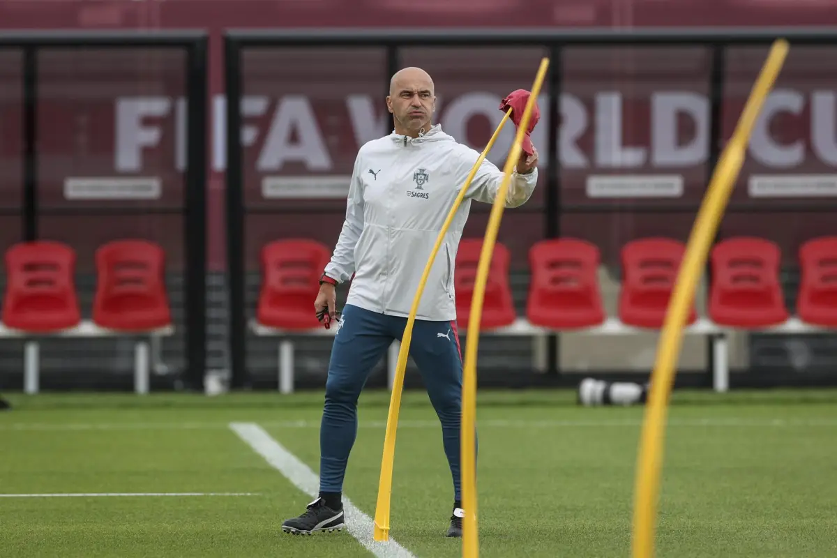 Roberto Martínez dirige desde 2023 a Portugal., EFE