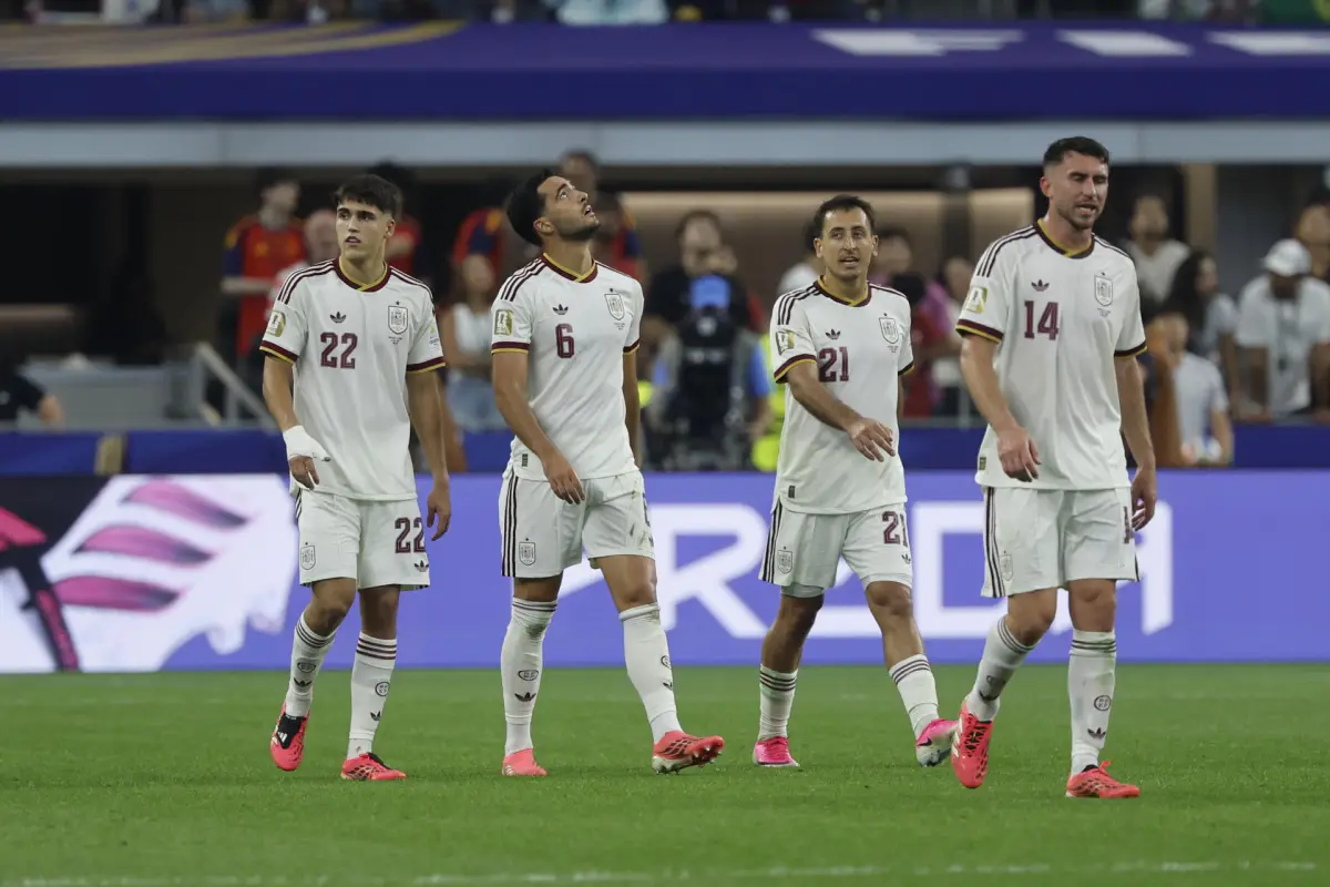 Celebración de España ante Portugal en el Mundial 2026 - EFE