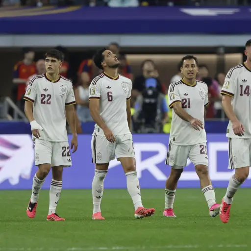 Celebración de España ante Portugal en el Mundial 2026 - EFE