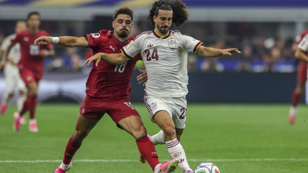Partido entre Portugal y España por el Mundial 2026 | EFE