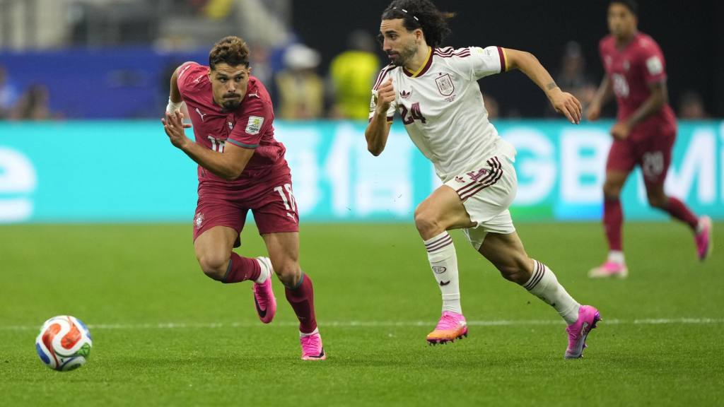 Partido entre Portugal y España por el Mundial 2026 | EFE