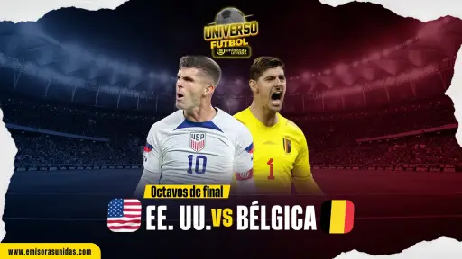 EN VIVO: Minuto a minuto del Estados Unidos vs. Bélgica