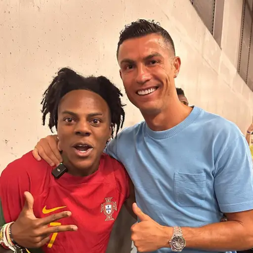 Speed y Cristiano Ronaldo ,Redes sociales de Speed