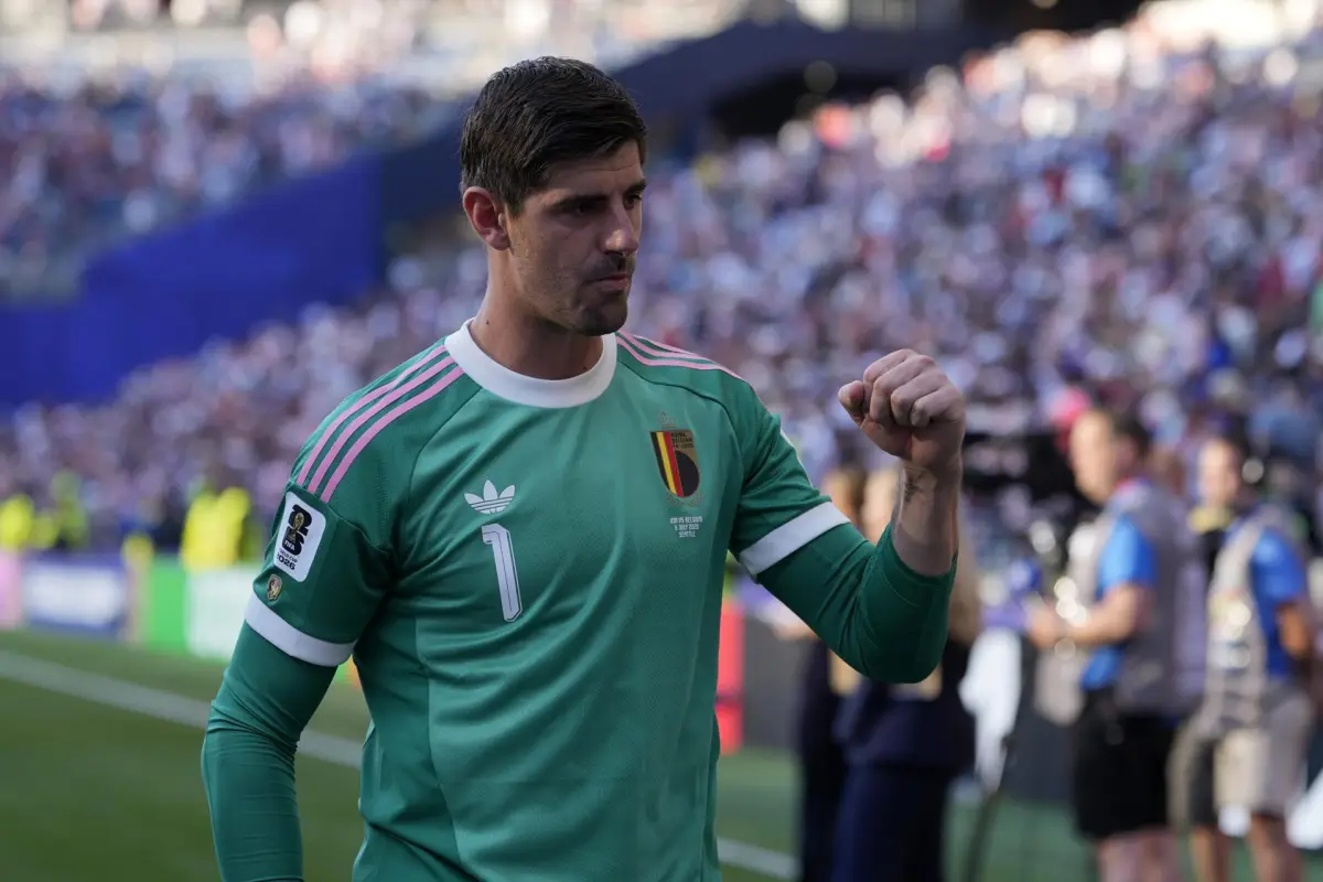 Thibaut Courtois, portero de la selección de Bélgica - EFE