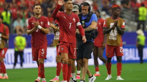 VIDEO. Madeira rinde homenaje a Cristiano Ronaldo con espectacular show de drones
