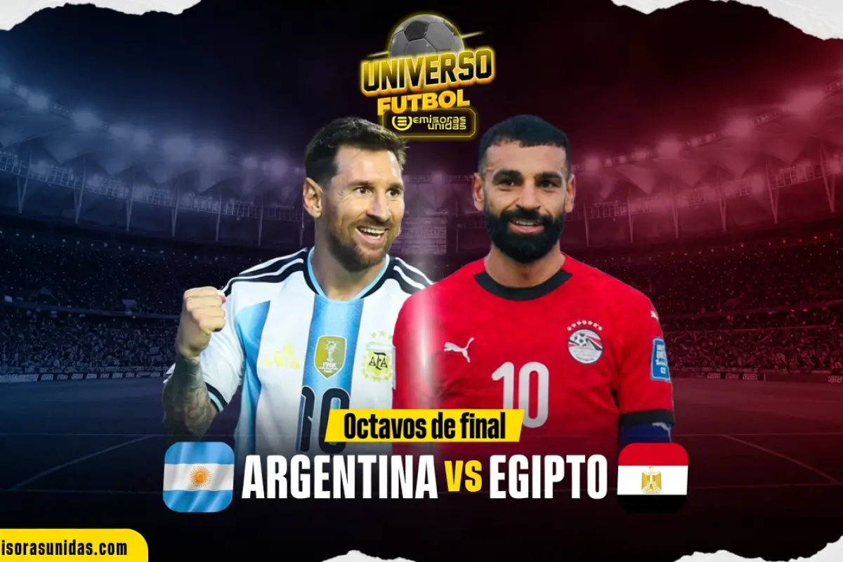 Argentina vs. Egipto - Mundial 2026 - Emisoras Unidas