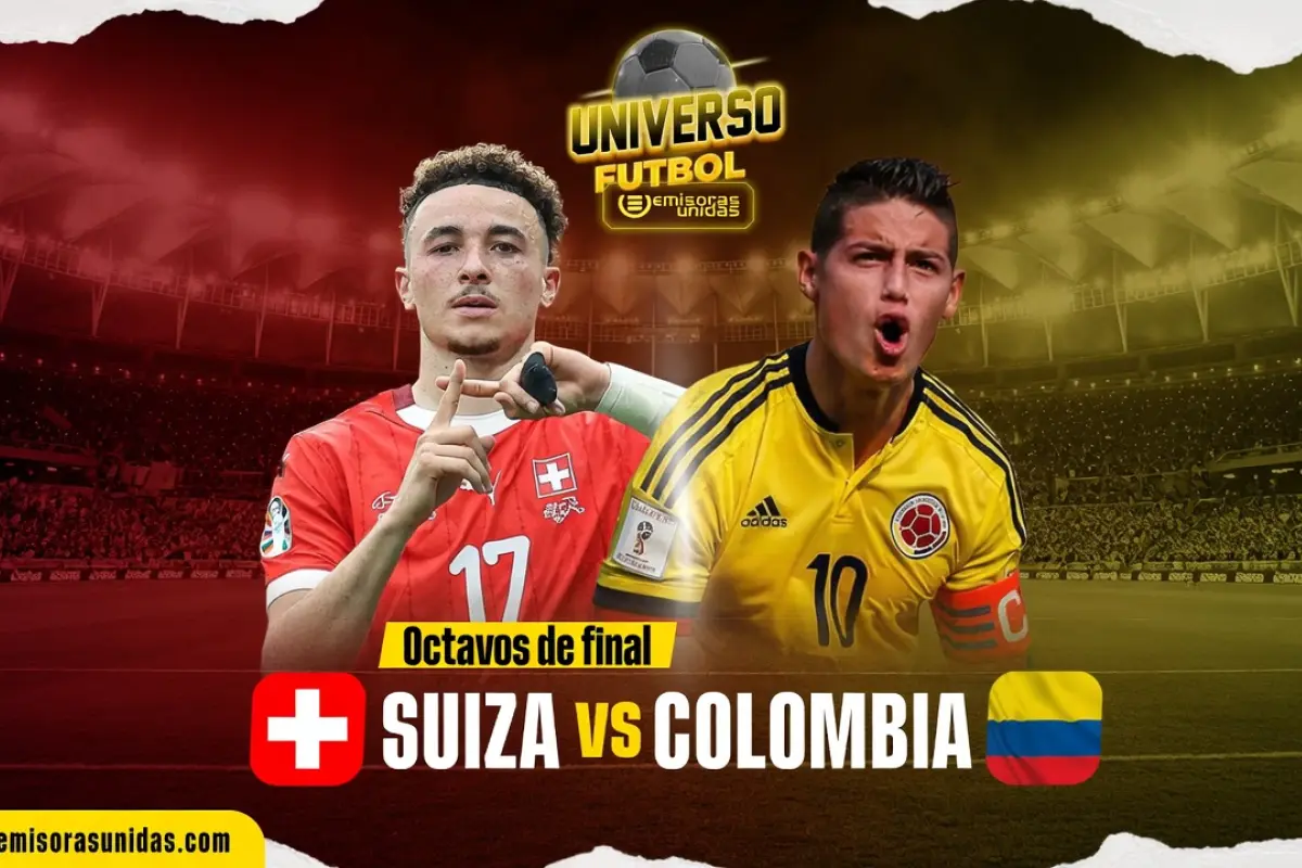 EN VIVO: Minuto a minuto del Suiza vs. Colombia