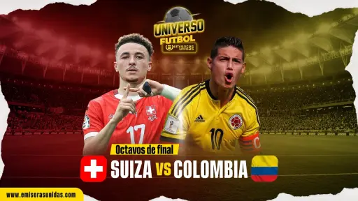 EN VIVO: Minuto a minuto del Suiza vs. Colombia 
