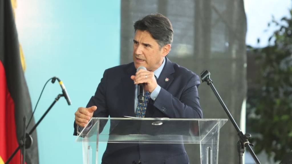Alcalde metropolitano, Ricardo Quiñónez, en FILGUA 2026 | Alejandro Meoño